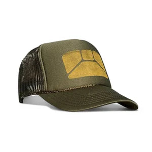 Trucker Hat Army Green & Ochre