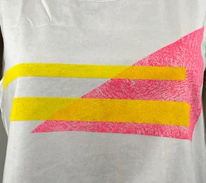 Women's Cropped Tank Top in Crisp White, Miami Vice Collection