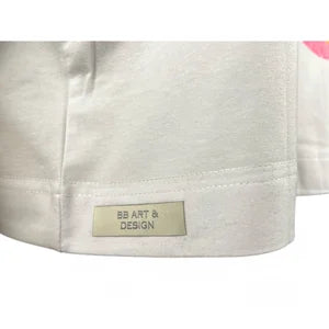 Women's Cropped Tank Top in Crisp White, Miami Vice Collection