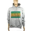 Unisex Hoodie in Grey with "Balayage" Print.  SzL